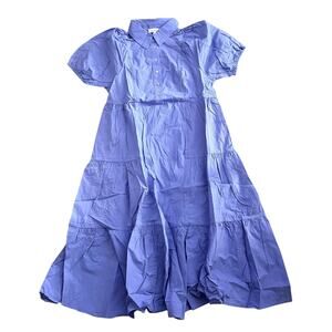 Calista Shirt Dress Periwinkle Blue Calista Size Small NWT